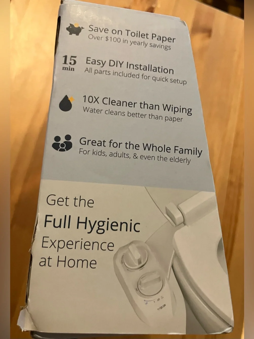 NWOT Factory Sealed Luxe Bidet NEO 120 Plus White